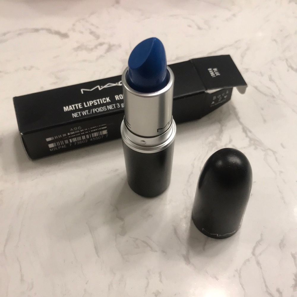 New Blue Bangi MAC lipstick